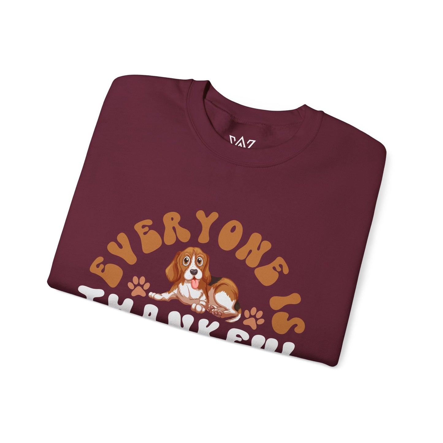 Cozy Thanksgiving Unisex Crewneck Sweatshirt – 'Everyone is Thankful For Me' Design