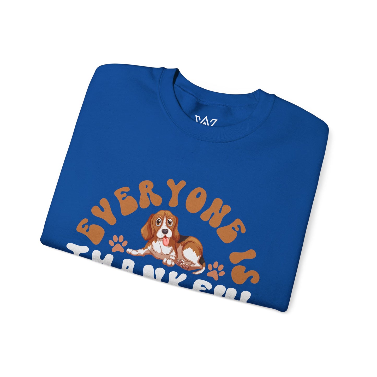 Cozy Thanksgiving Unisex Crewneck Sweatshirt – 'Everyone is Thankful For Me' Design