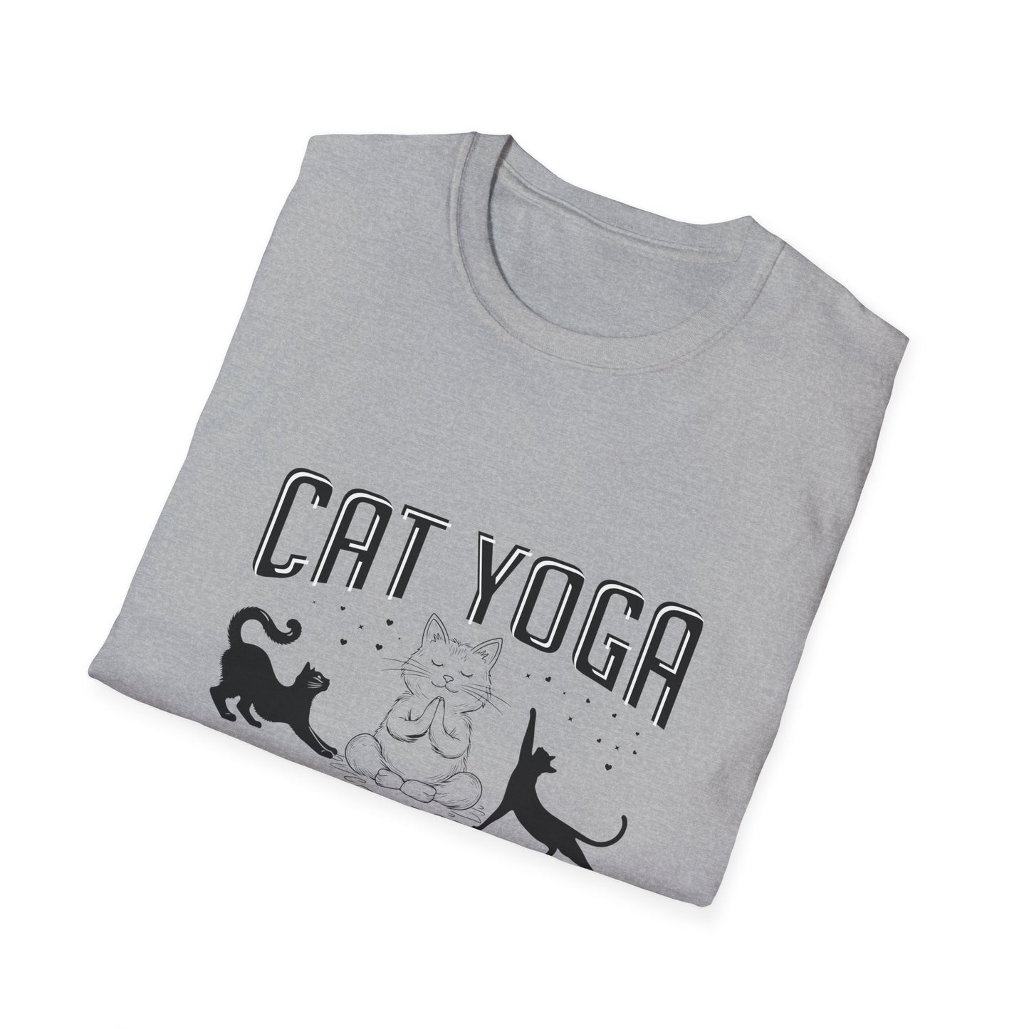 Cat Yoga Cat Lover T-Shirt
