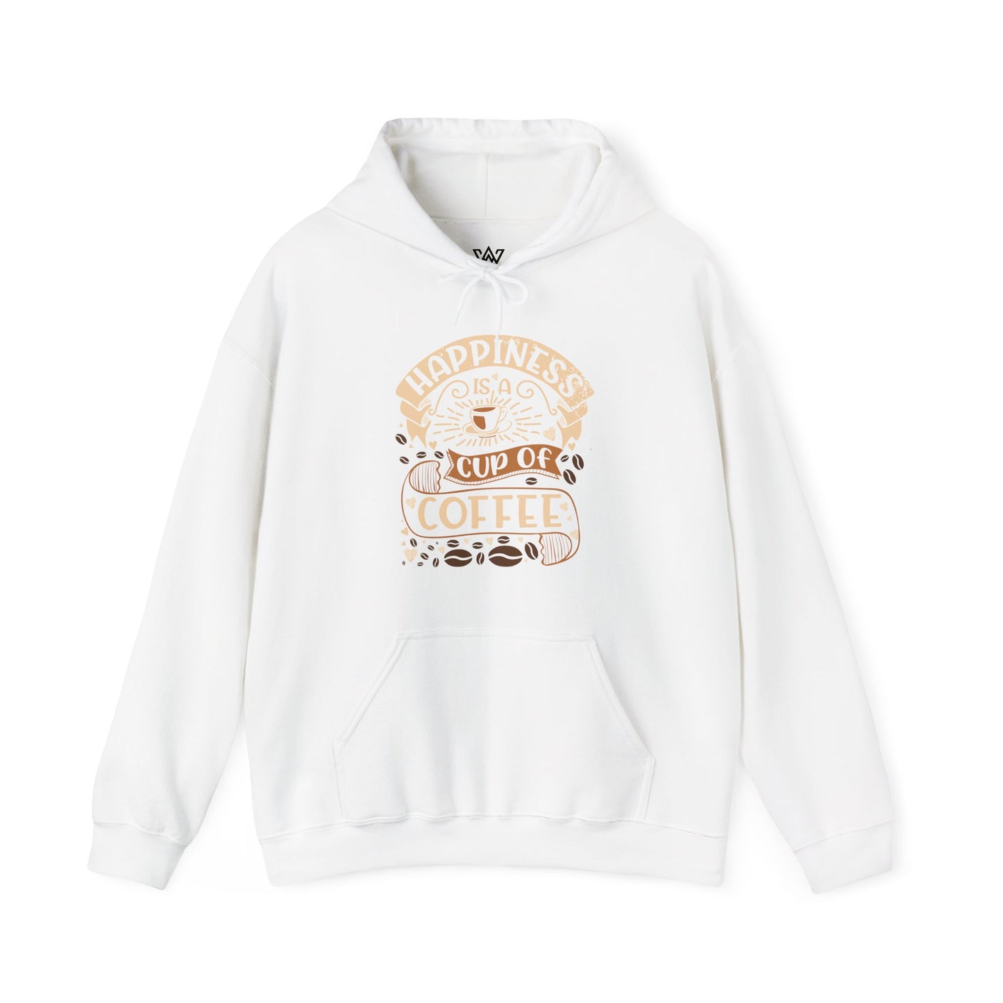 Happiness is a Cup of Coffee – Coffee Lover Unisex Heavy Blend™ Hooded Sweatshirt