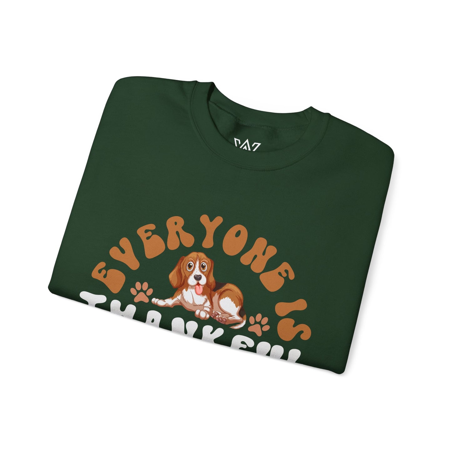 Cozy Thanksgiving Unisex Crewneck Sweatshirt – 'Everyone is Thankful For Me' Design