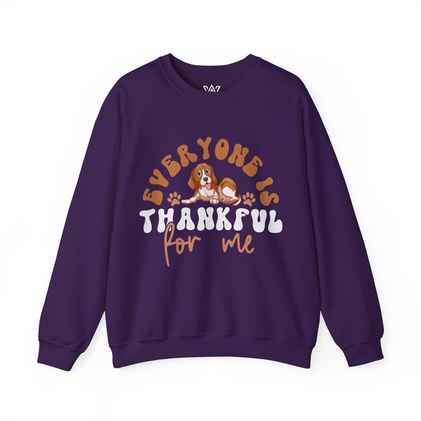 Cozy Thanksgiving Unisex Crewneck Sweatshirt – 'Everyone is Thankful For Me' Design