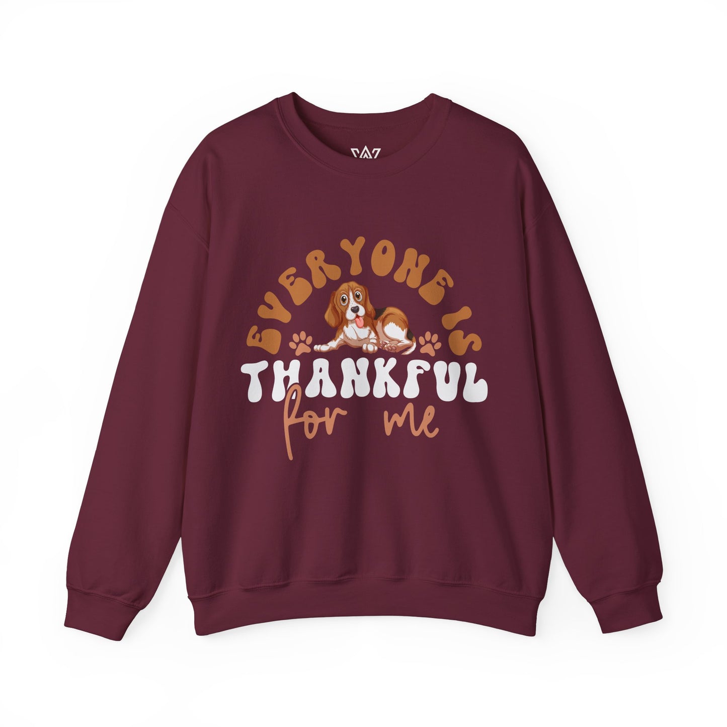Cozy Thanksgiving Unisex Crewneck Sweatshirt – 'Everyone is Thankful For Me' Design