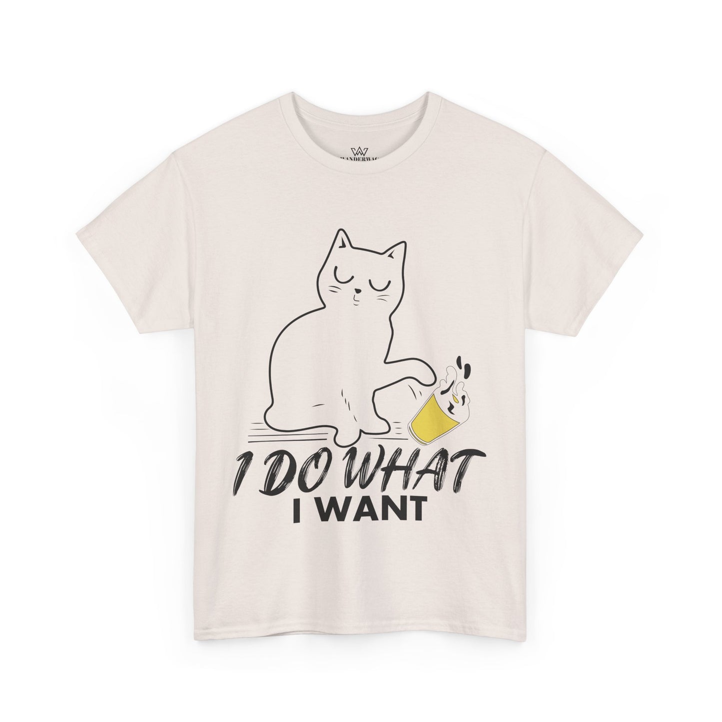 I do what I want – Cat Lover Unisex Tee