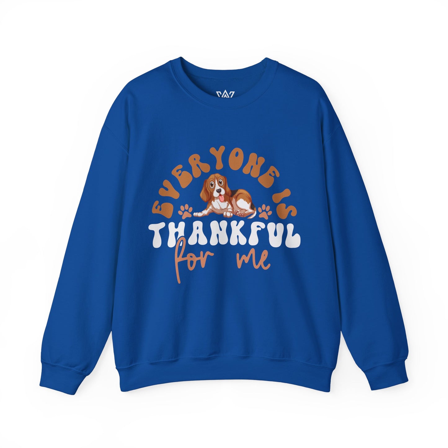 Cozy Thanksgiving Unisex Crewneck Sweatshirt – 'Everyone is Thankful For Me' Design