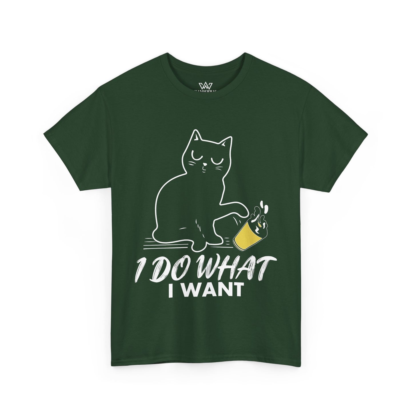 I do what I want – Cat Lover Unisex Tee