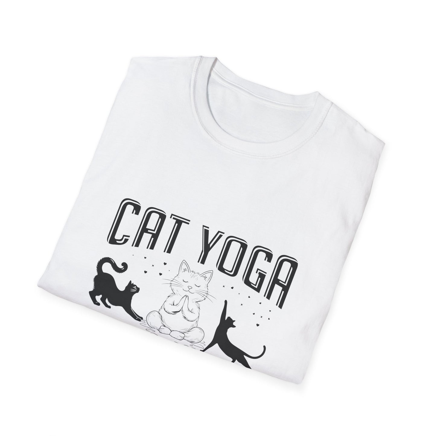 Cat Yoga Cat Lover T-Shirt