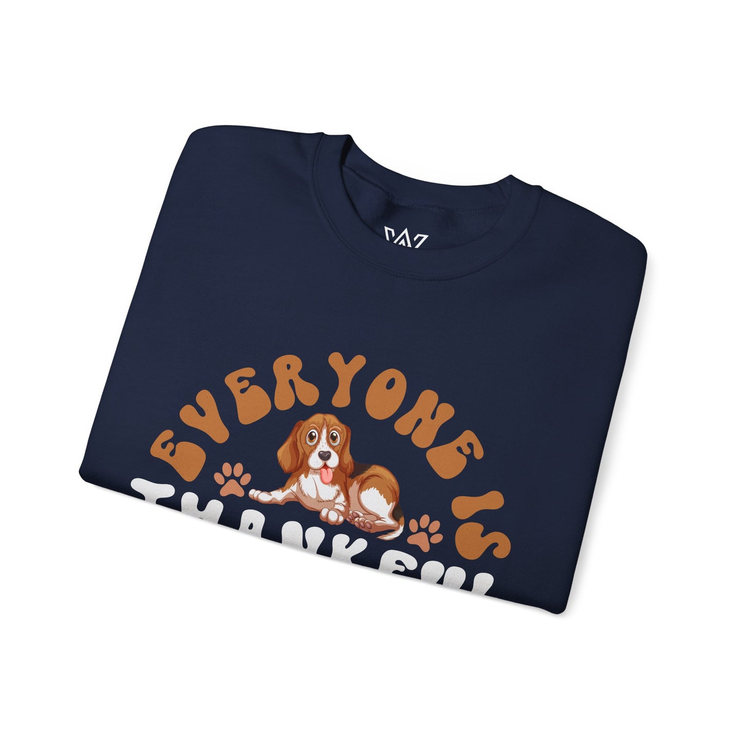 Cozy Thanksgiving Unisex Crewneck Sweatshirt – 'Everyone is Thankful For Me' Design