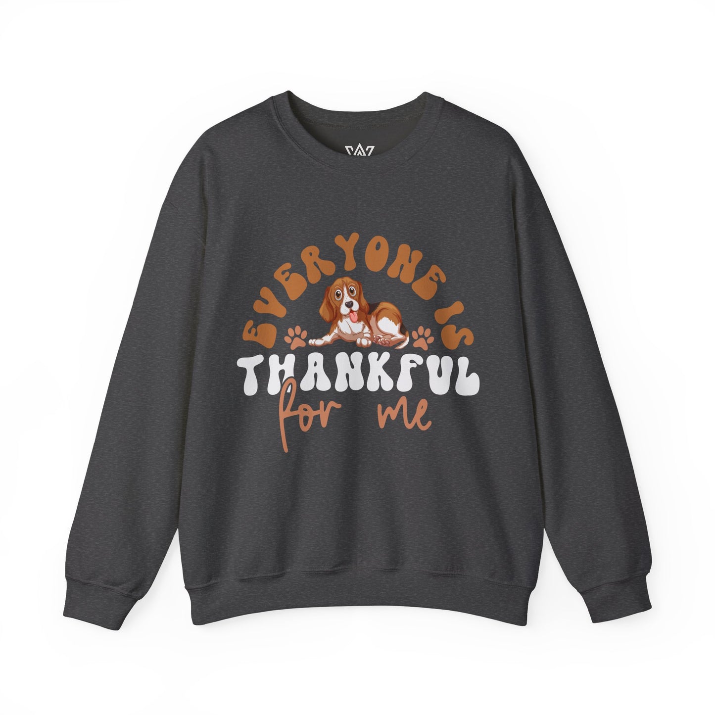 Cozy Thanksgiving Unisex Crewneck Sweatshirt – 'Everyone is Thankful For Me' Design