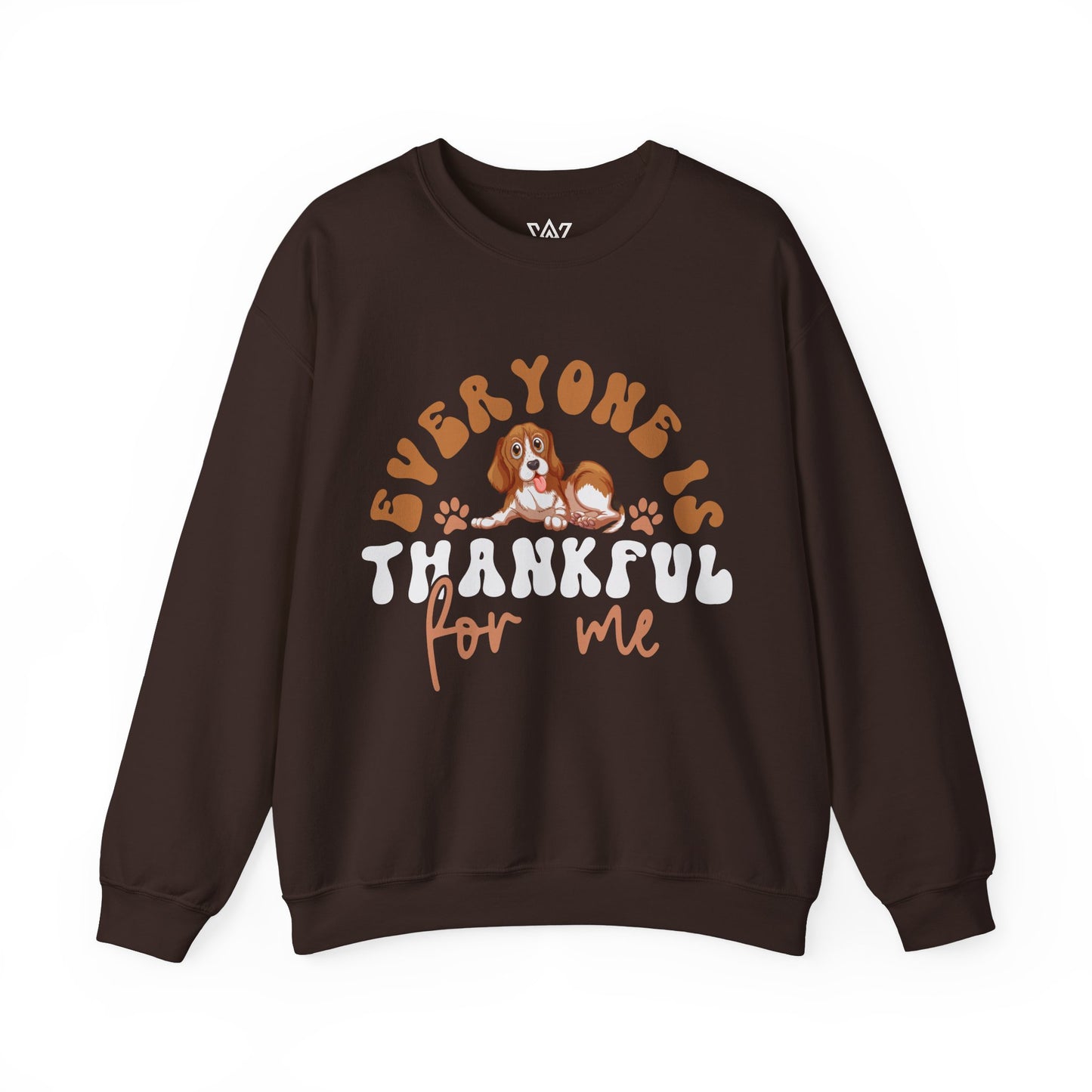 Cozy Thanksgiving Unisex Crewneck Sweatshirt – 'Everyone is Thankful For Me' Design