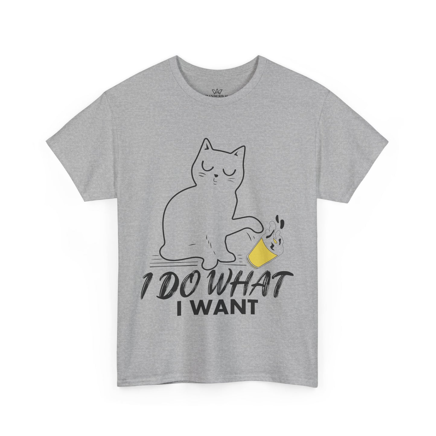 I do what I want – Cat Lover Unisex Tee