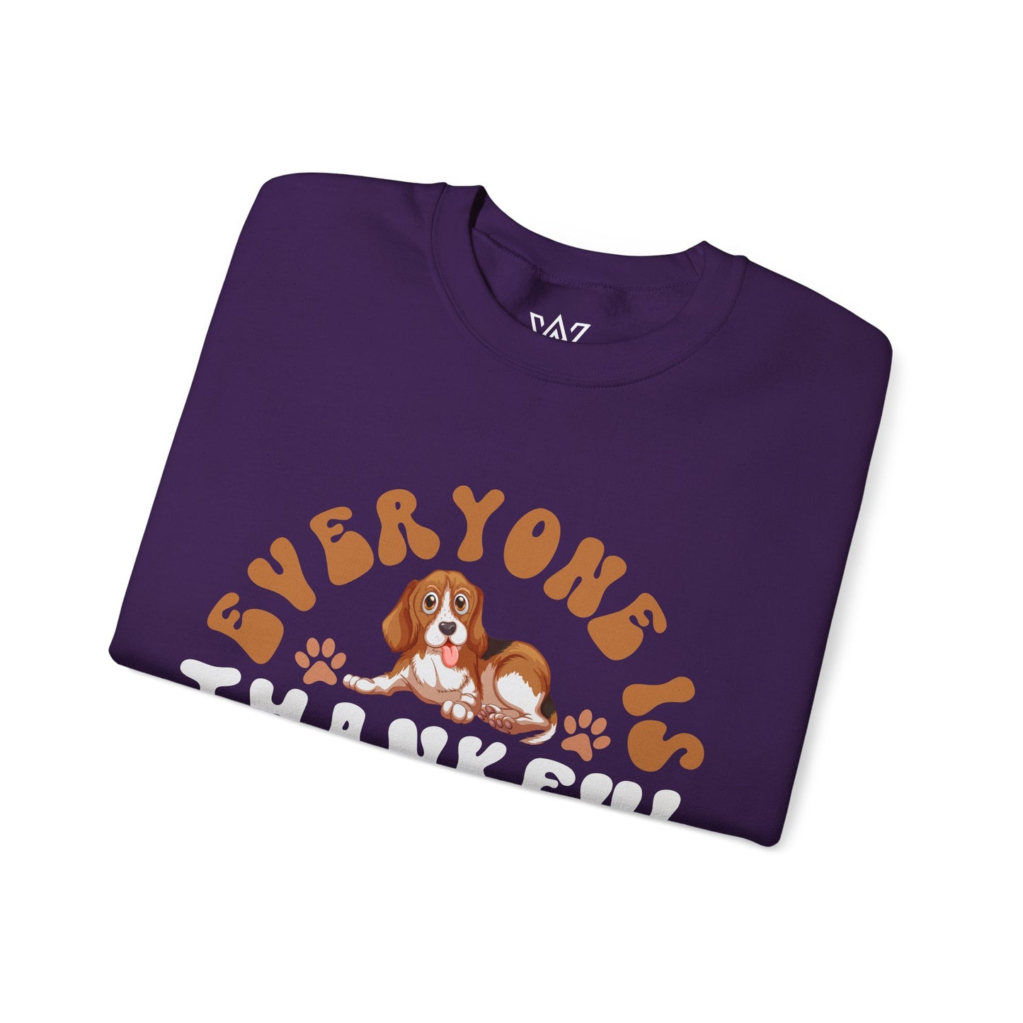 Cozy Thanksgiving Unisex Crewneck Sweatshirt – 'Everyone is Thankful For Me' Design