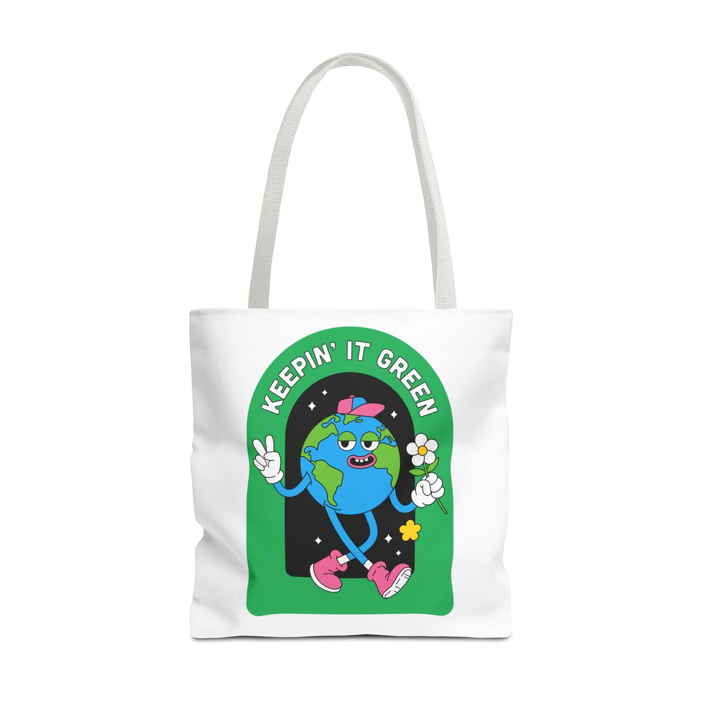 Green Tote Bag - Keep In It Design