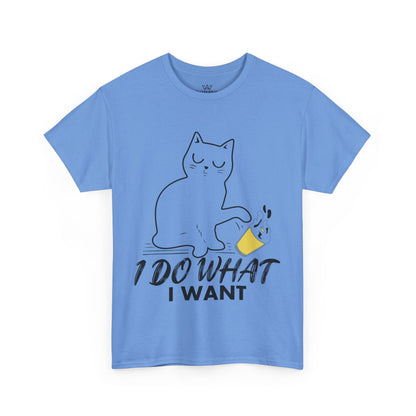 I do what I want –  Cat Lover Unisex Tee