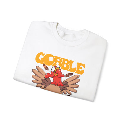 Gobble Gobble Til You Wobble -Thanksgiving Turkey Unisex Sweatshirt