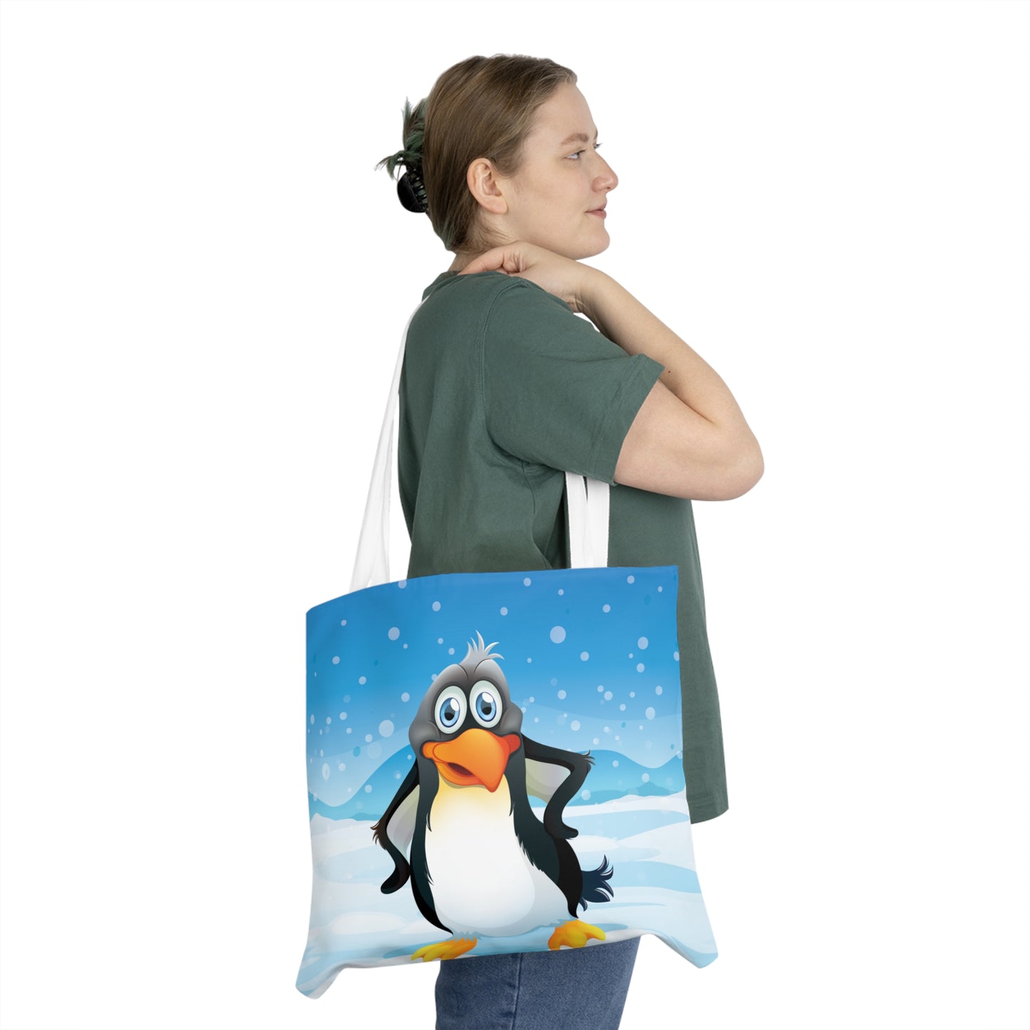 Penguin Shoulder Tote Bag