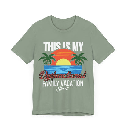 Unisex Family Vacation Jersey Short Sleeve Tee - Perfect for Fun Family Adventures