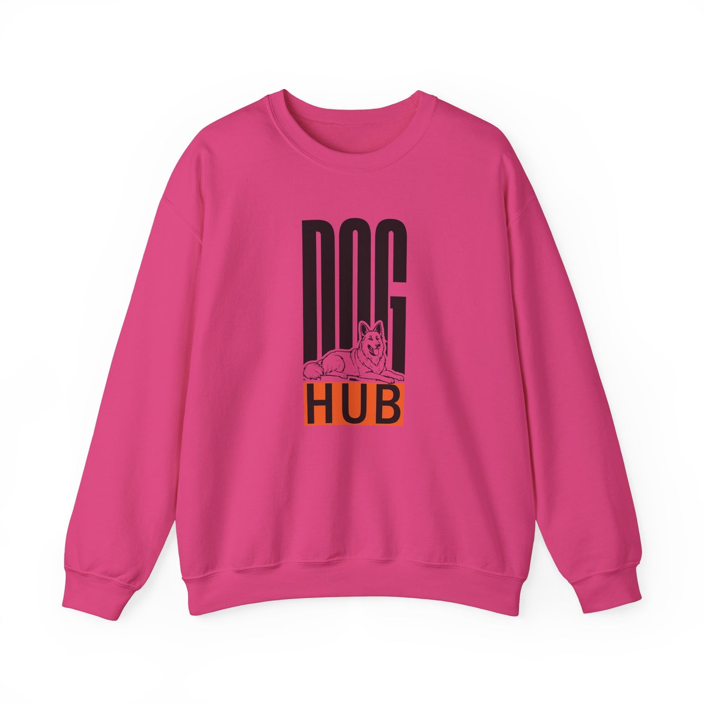 Dog Hub Unisex Sweatshirt - Dog Lover Crewneck Jumper