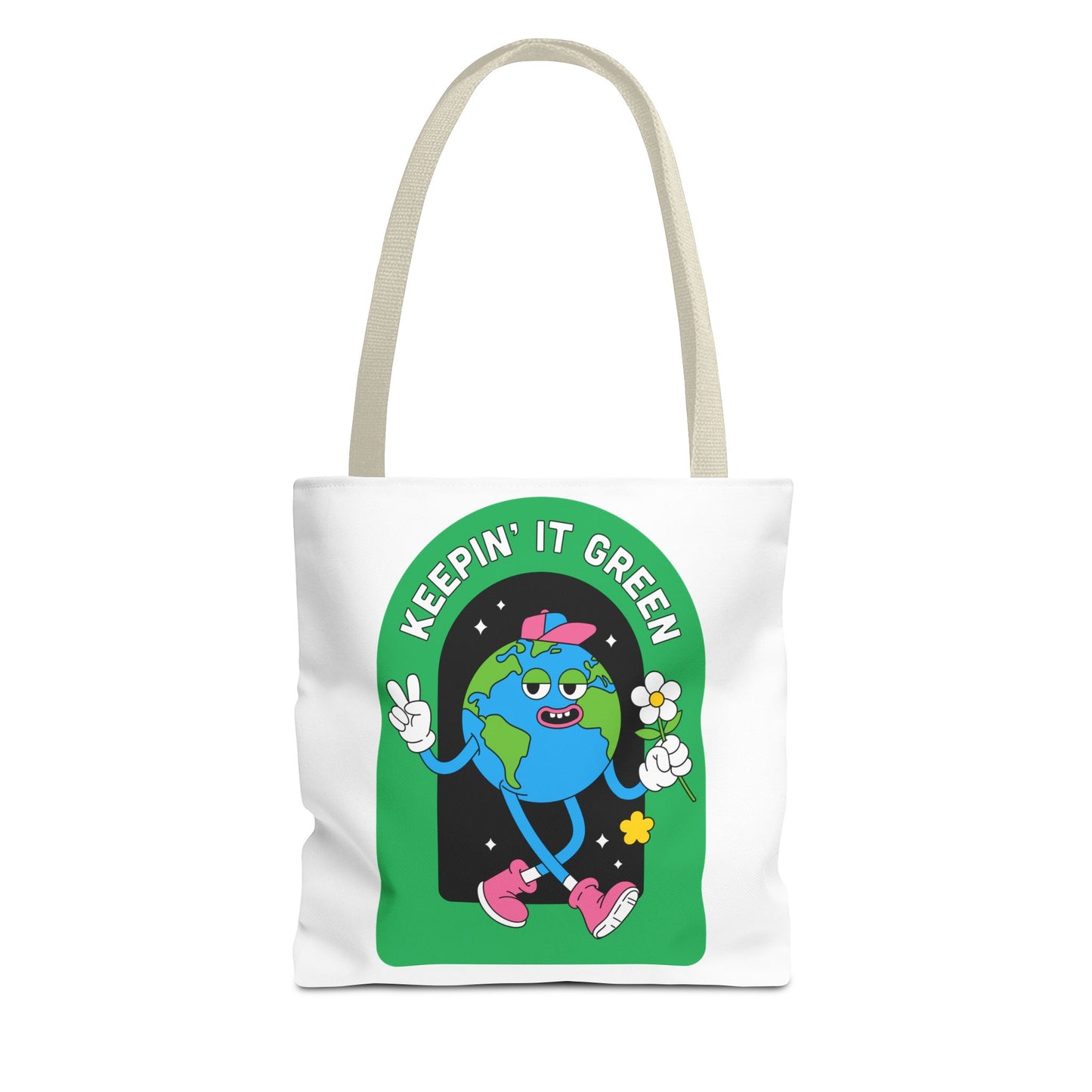 Green Tote Bag - Keep In It Design