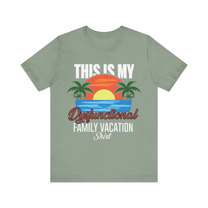 Unisex Family Vacation Jersey Short Sleeve Tee - Perfect for Fun Family Adventures