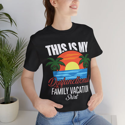 Unisex Family Vacation Jersey Short Sleeve Tee - Perfect for Fun Family Adventures