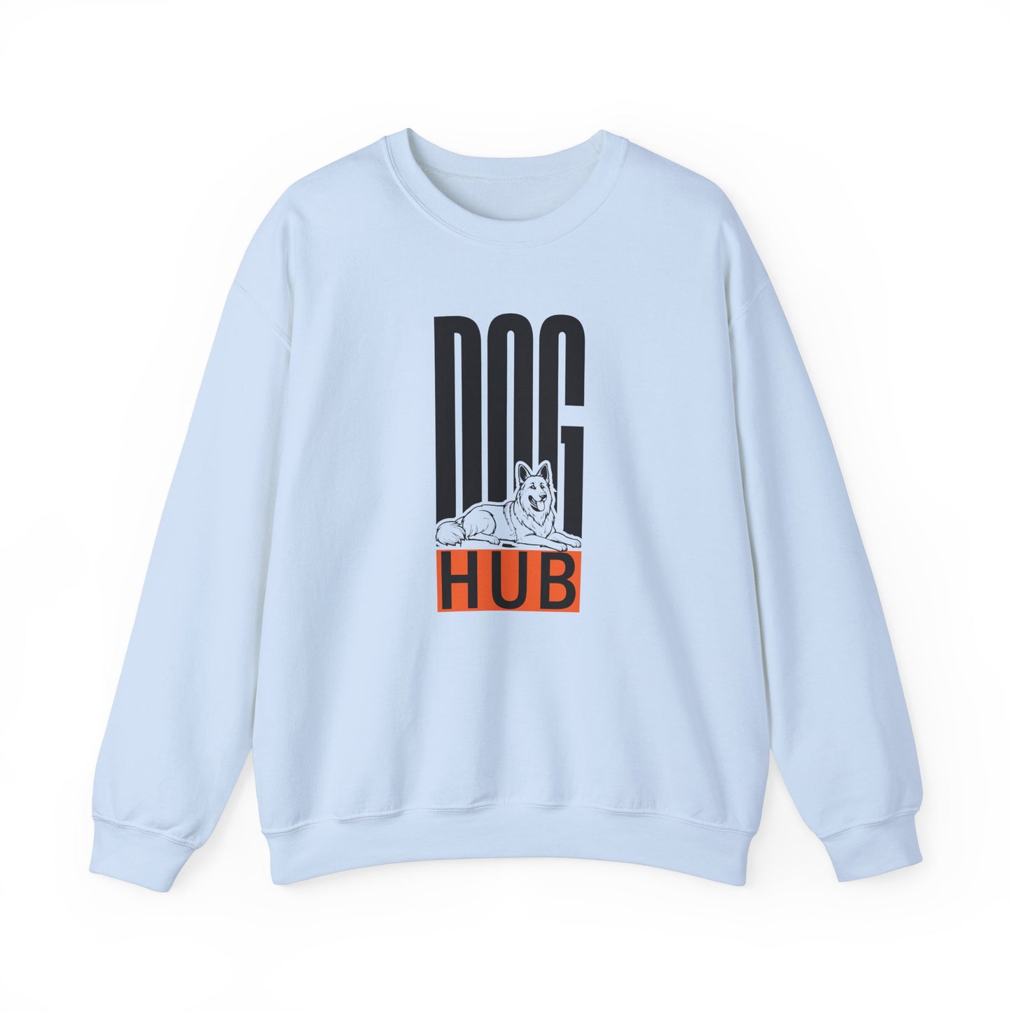 Dog Hub Unisex Sweatshirt - Dog Lover Crewneck Jumper