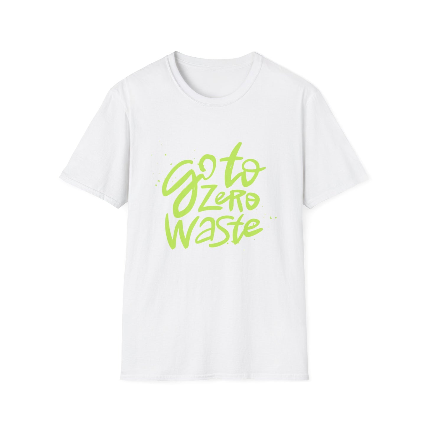 Go To Zero Waste - Social Awareness Unisex Softstyle T-Shirt