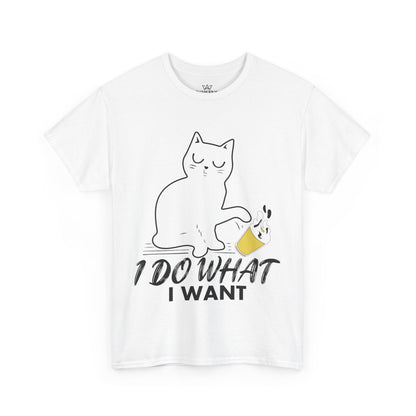 I do what I want –  Cat Lover Unisex Tee