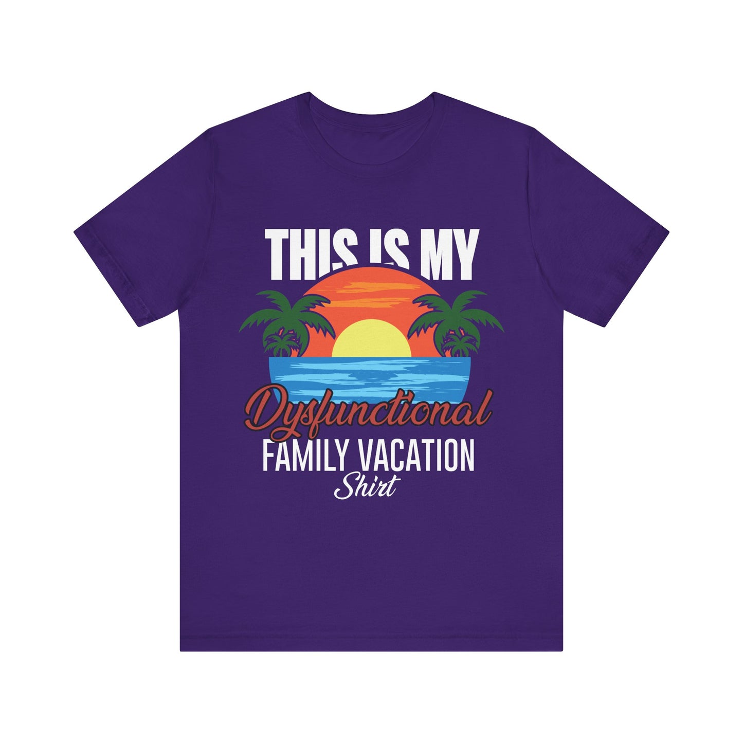 Unisex Family Vacation Jersey Short Sleeve Tee - Perfect for Fun Family Adventures