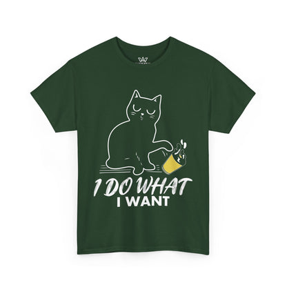 I do what I want –  Cat Lover Unisex Tee