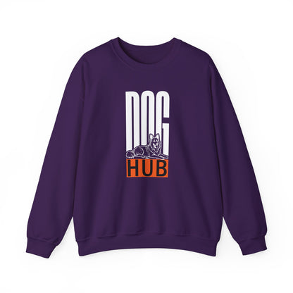 Dog Hub Unisex Sweatshirt - Dog Lover Crewneck Jumper