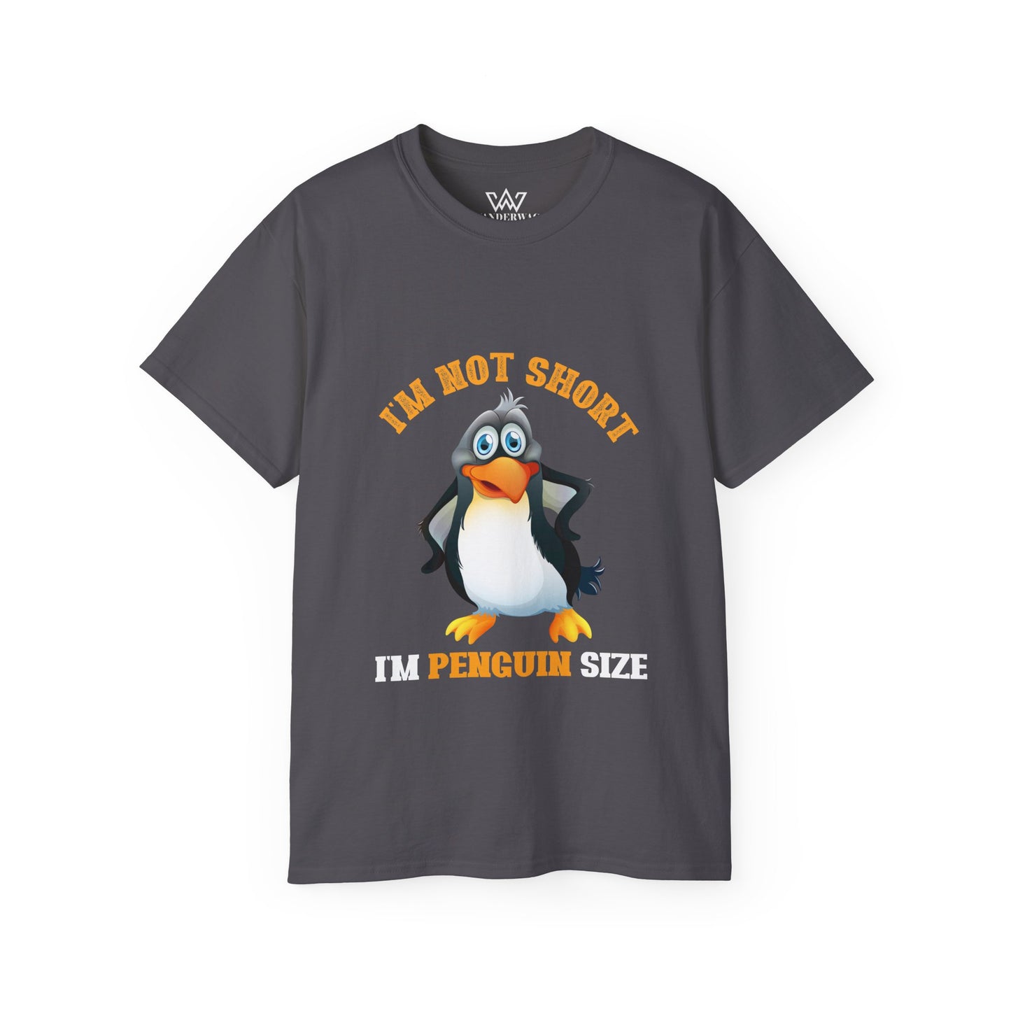 Penguin Lover Unisex Tee - I'm Not Short, I'm Penguin Size