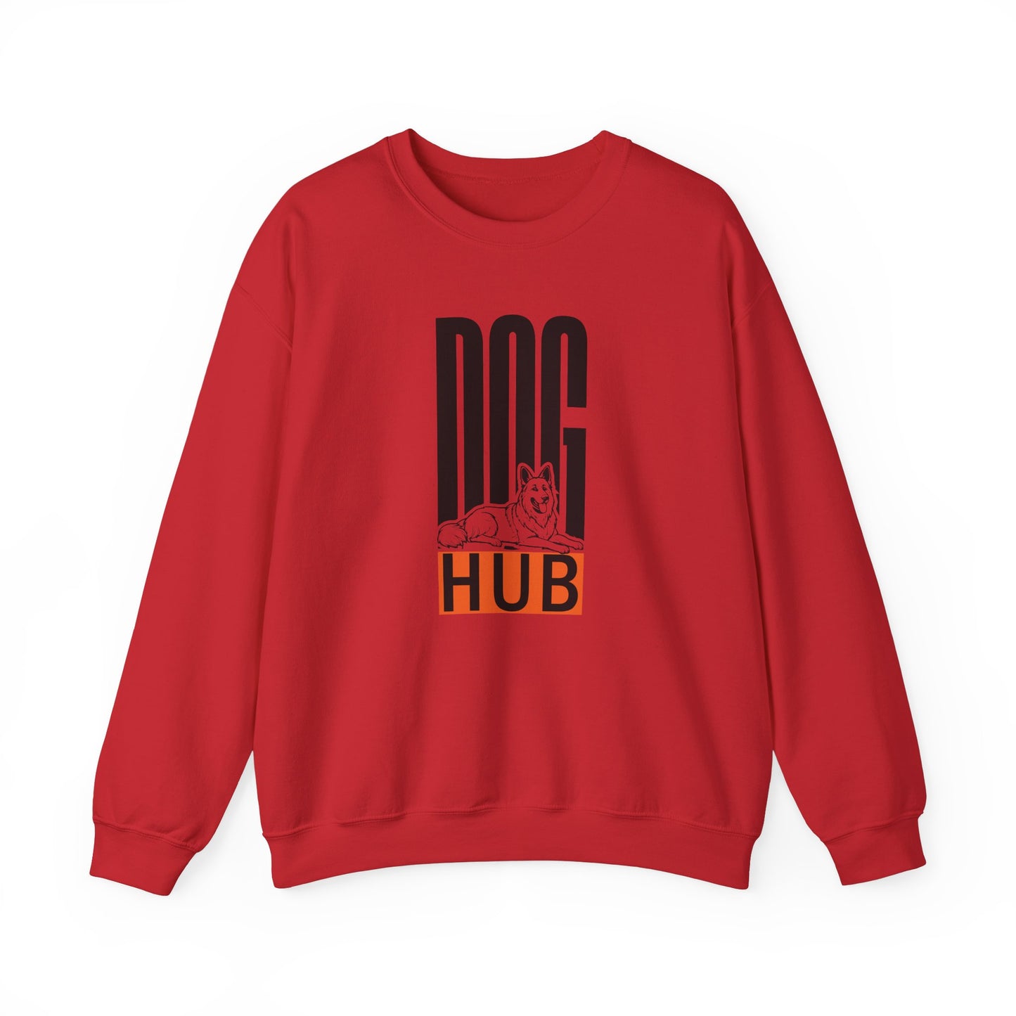 Dog Hub Unisex Sweatshirt - Dog Lover Crewneck Jumper