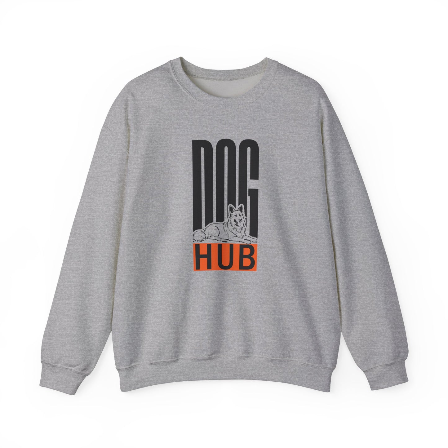 Dog Hub Unisex Sweatshirt - Dog Lover Crewneck Jumper