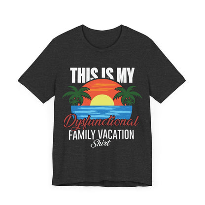 Unisex Family Vacation Jersey Short Sleeve Tee - Perfect for Fun Family Adventures