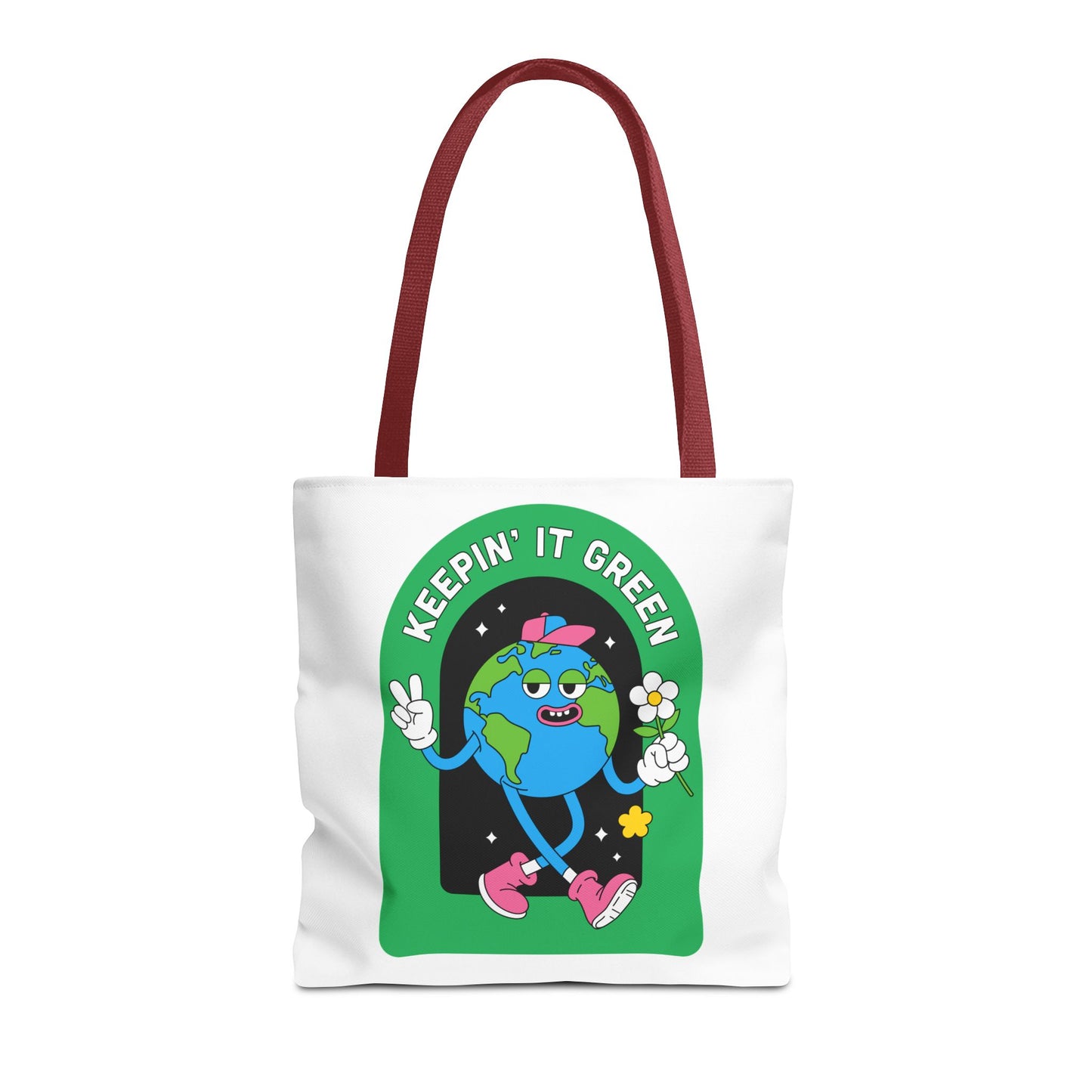 Green Tote Bag - Keep In It Design