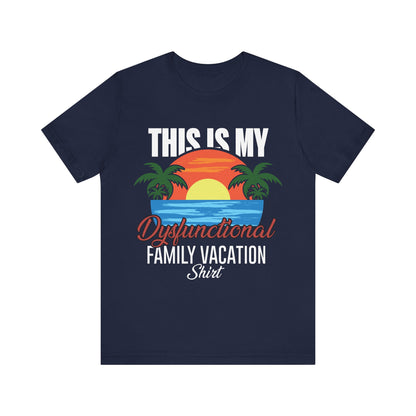 Unisex Family Vacation Jersey Short Sleeve Tee - Perfect for Fun Family Adventures