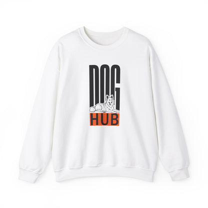 Dog Hub Unisex Sweatshirt - Dog Lover Crewneck Jumper