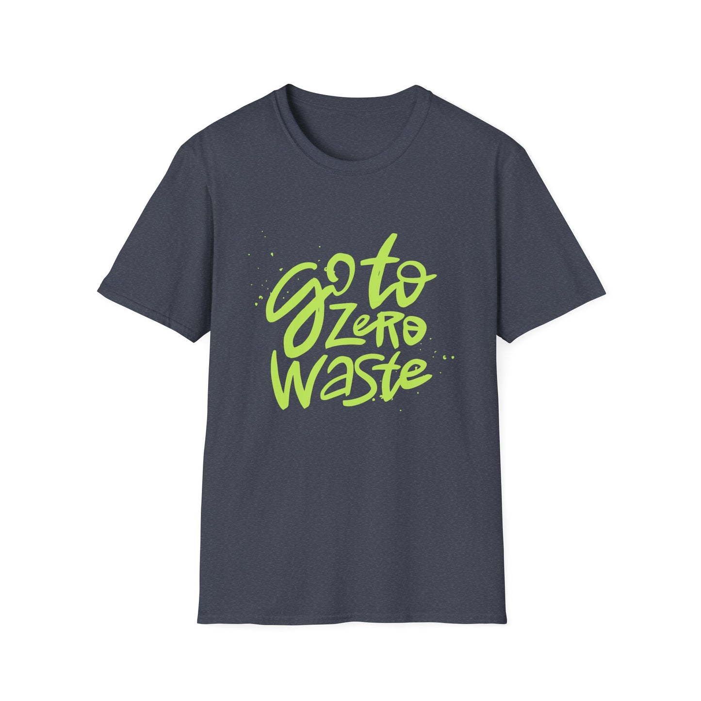 Go To Zero Waste - Social Awareness Unisex Softstyle T-Shirt