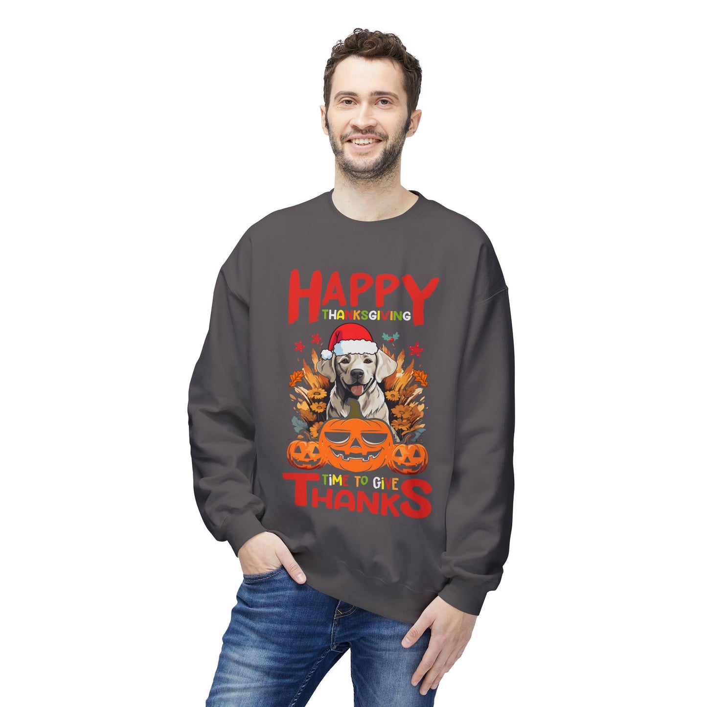 Thanksgiving Soft Style Crewneck Unisex Sweatshirt