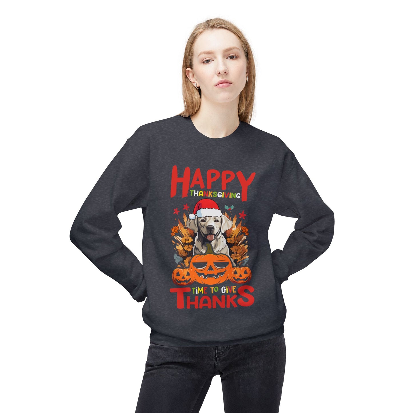 Thanksgiving Soft Style Crewneck Unisex Sweatshirt