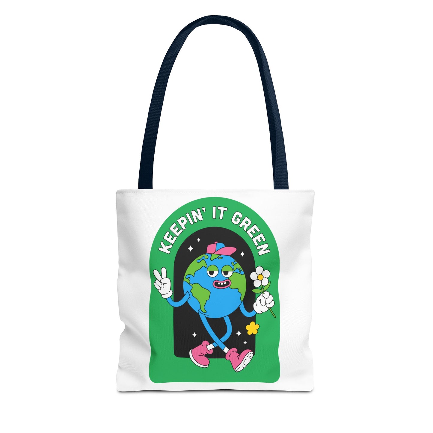 Green Tote Bag - Keep In It Design