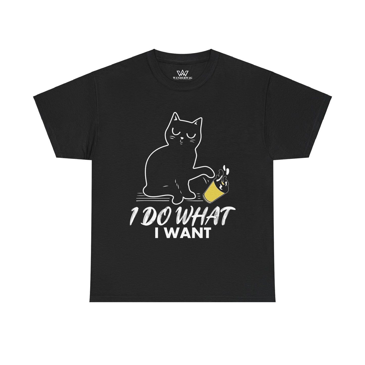 I do what I want –  Cat Lover Unisex Tee