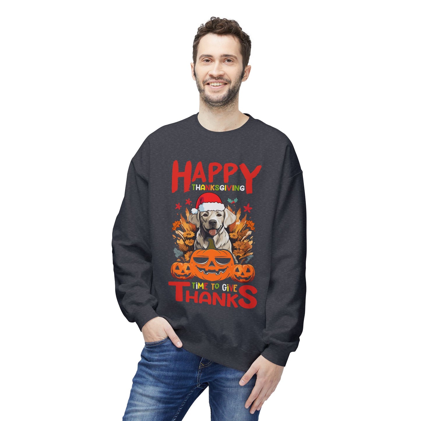 Thanksgiving Soft Style Crewneck Unisex Sweatshirt